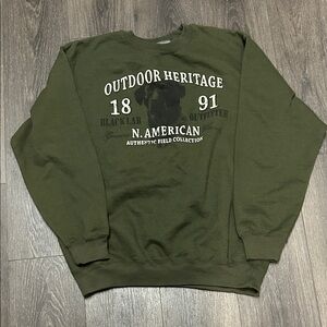 Saddlebred Green Black Lab Men’s Sweatshirt